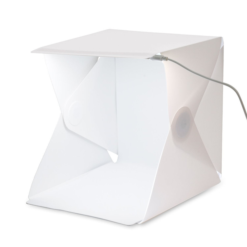 Photography Lighting Kit With Backdrop - Portable Mini Photo Studio Box Photography