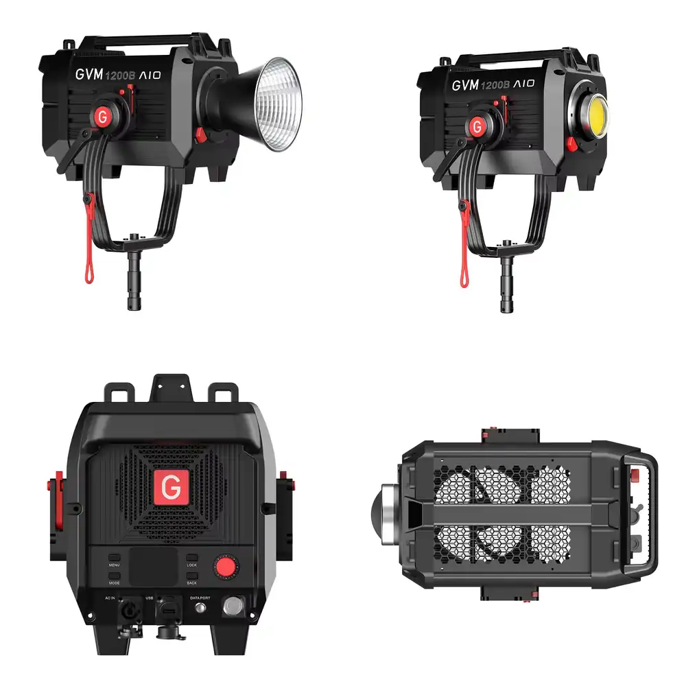 Lighting In Photography - GVM SD1200B AIO 1200W Photography COB