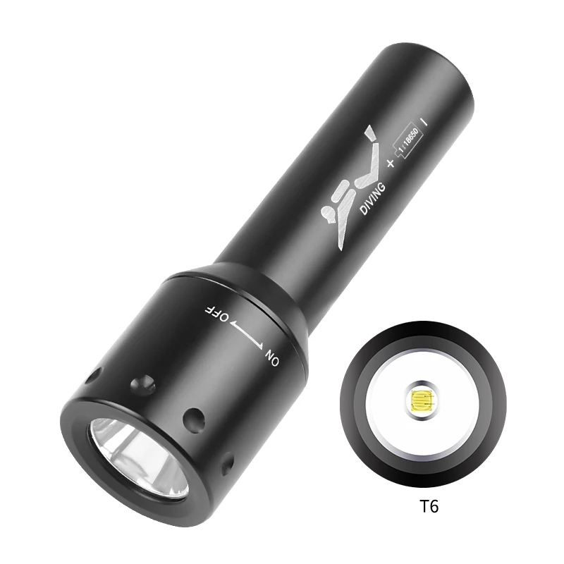 Lighting In Photography - New T6 LED Diving Torch Long-Range