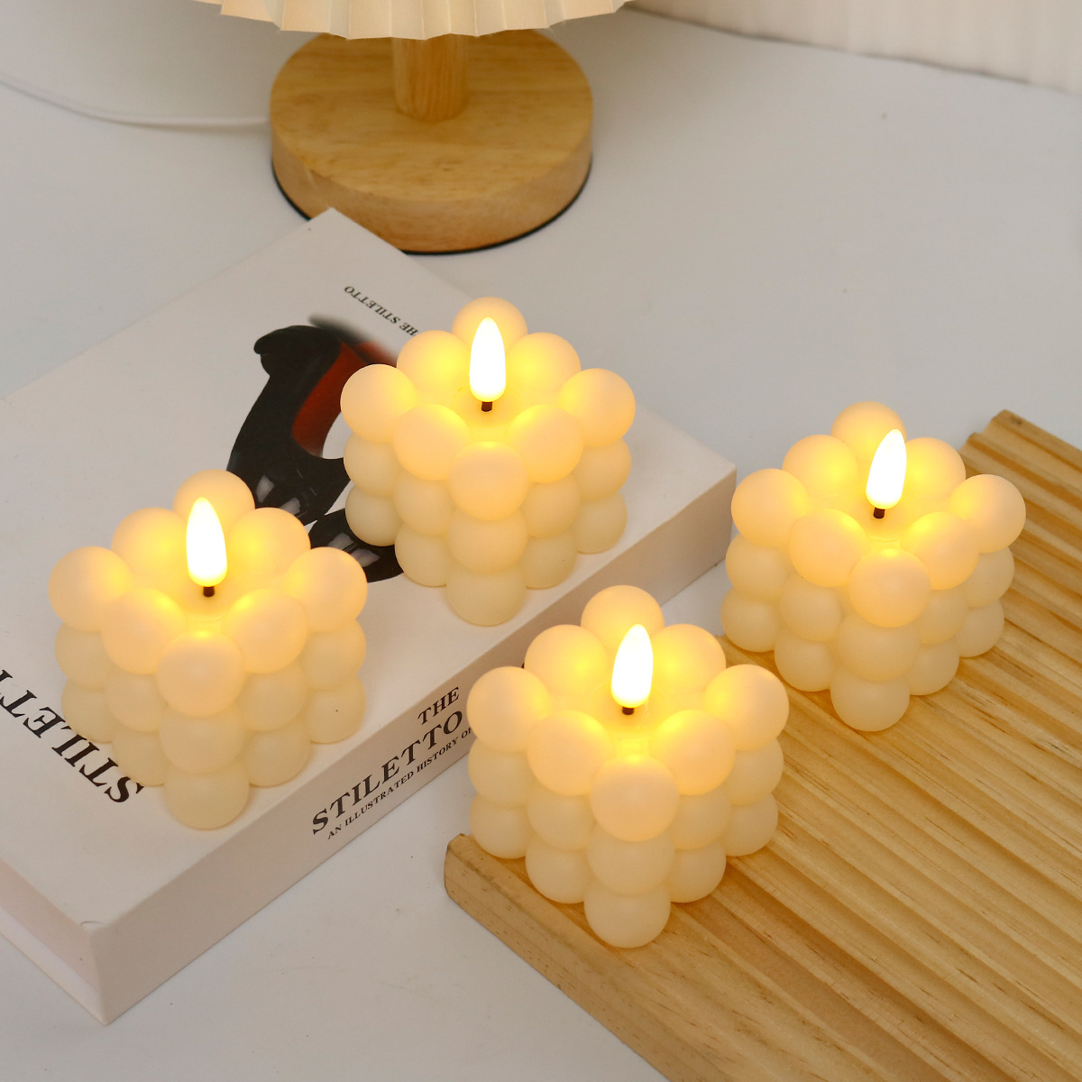 Led Candle  Cube for Wedding,  - Lighting In Photography 评论和价格