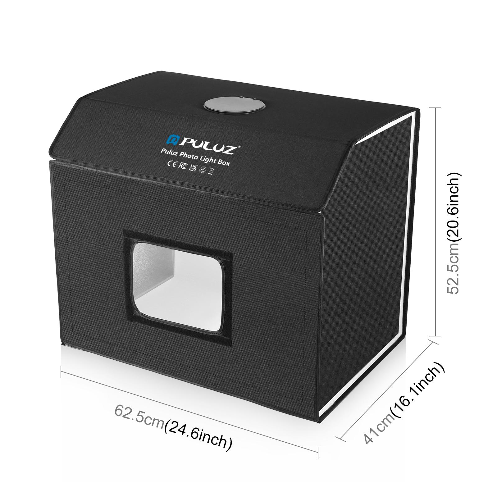 PULUZ 60 x 40cm Photo Studio L - Photography Lighting Kit With Backdrop 评论和价格