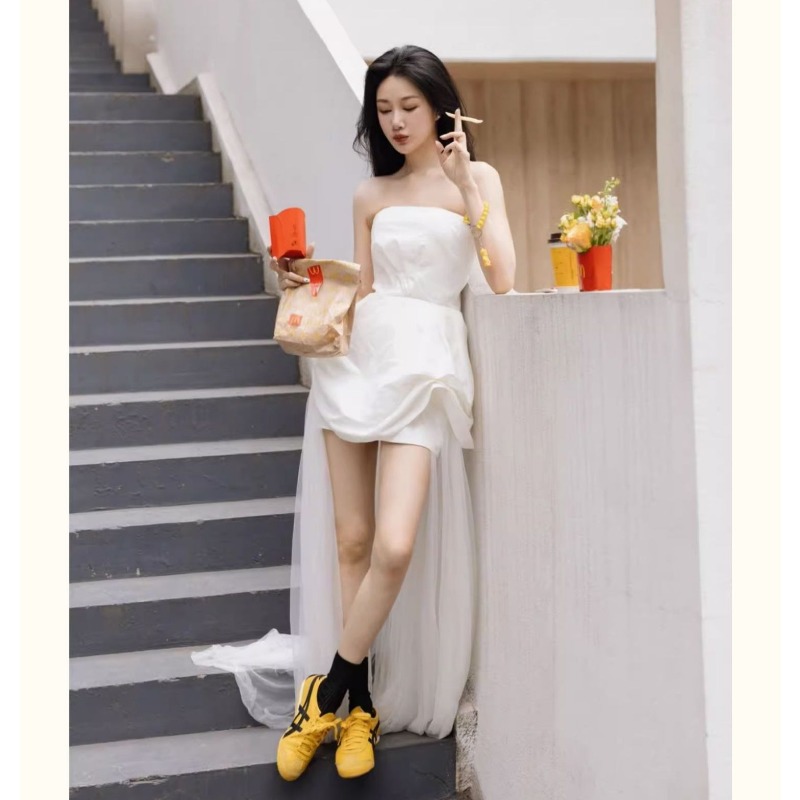 French White Strapless Morning - Lighting In Photography 评论和价格