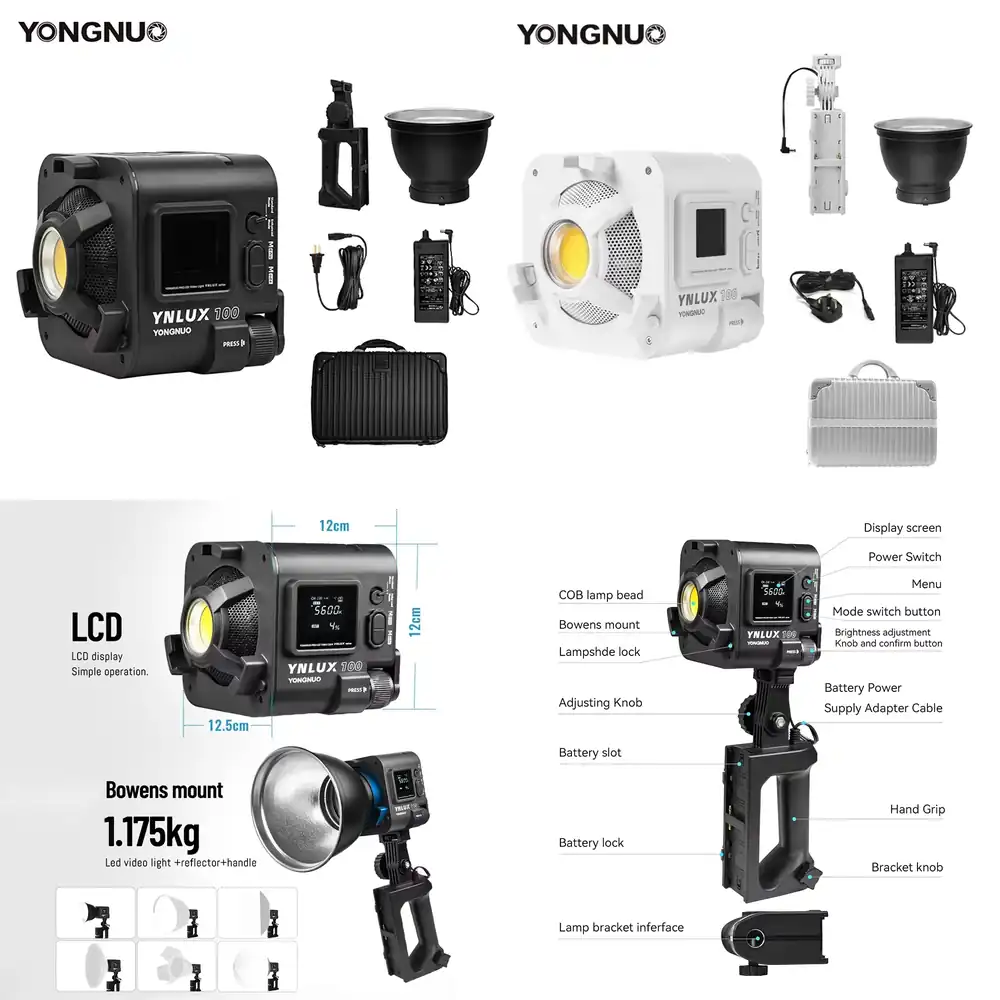 YONGNUO YNLUX100 100W 3200K-56 - Lighting In Photography 评论和价格