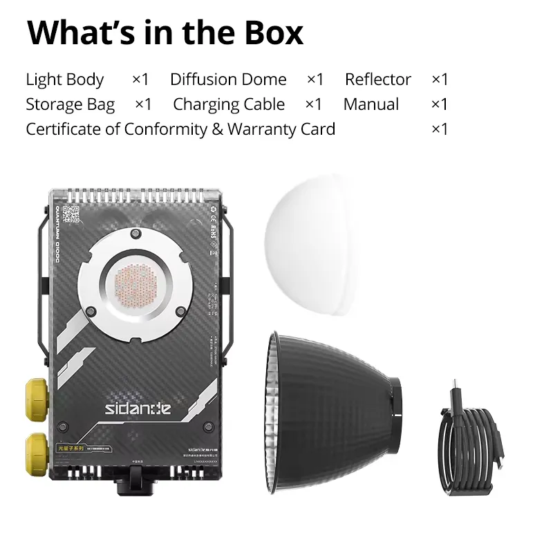 Brand For Sidande Q100C Q100Li - Photography Lighting Portable 评论和价格