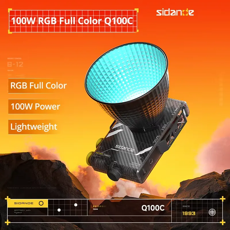 Brand For Sidande Q100C Q100Li - Photography Lighting Portable 评论和价格