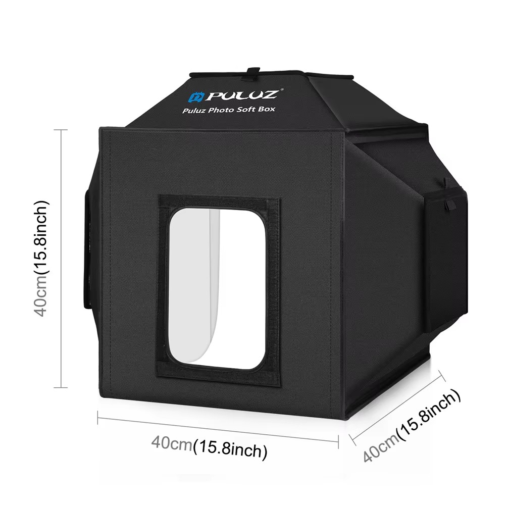40cm Folding Photography Studi - Photography Lighting Kit With Backdrop 评论和价格