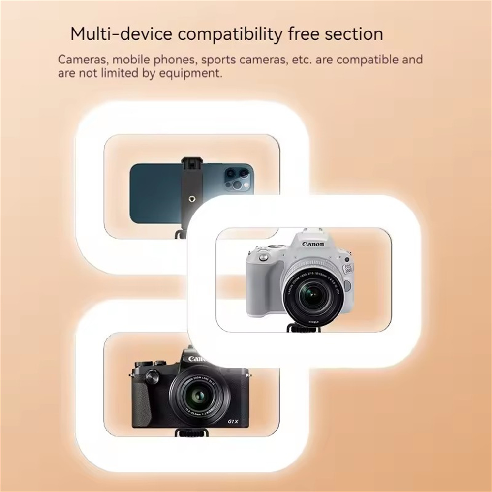 Roreta Handheld Ring LED Recha - Photography Artificial Lighting 评论和价格
