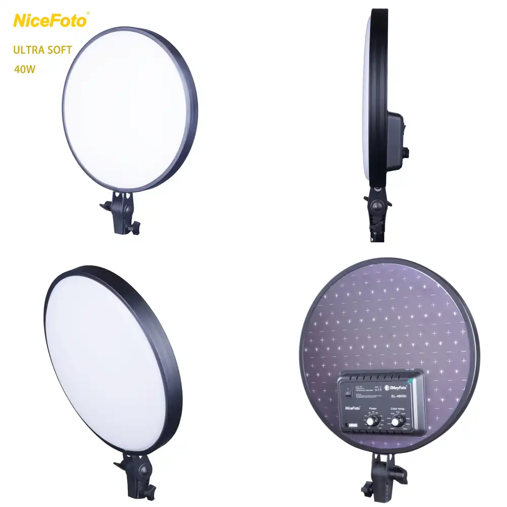 NiceFoto-480DI Bi-color 40W Lo - Photography And Videography Lighting 评论和价格