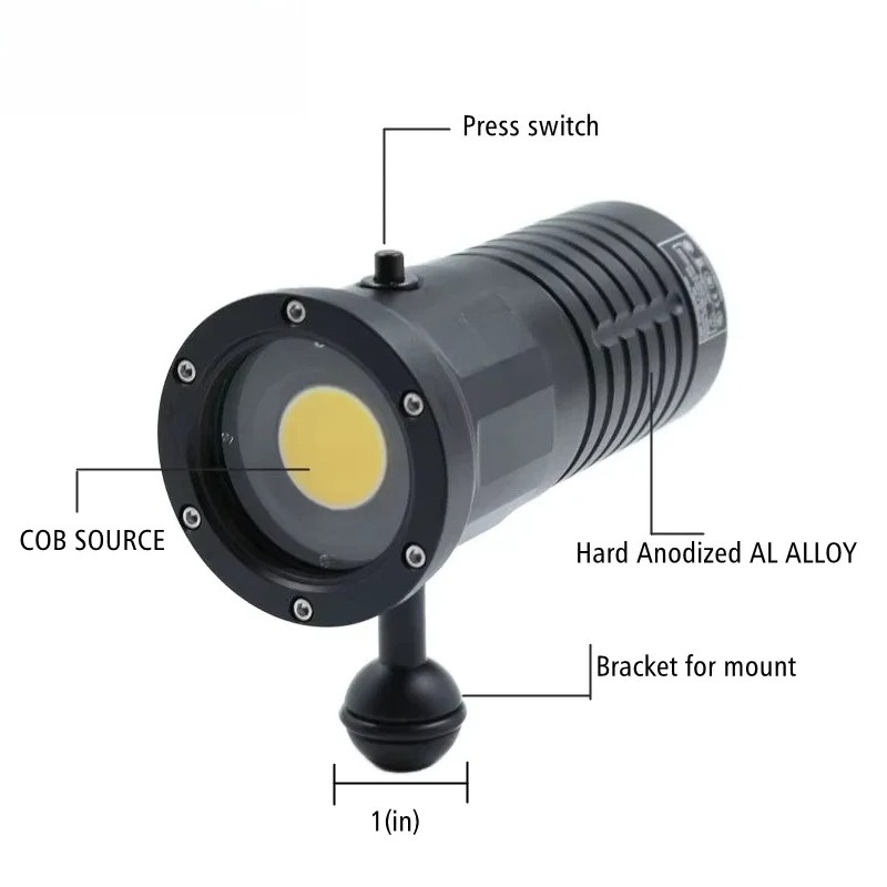 DL-V50 IP68 150M Diving Video  - Photography And Videography Lighting 评论和价格