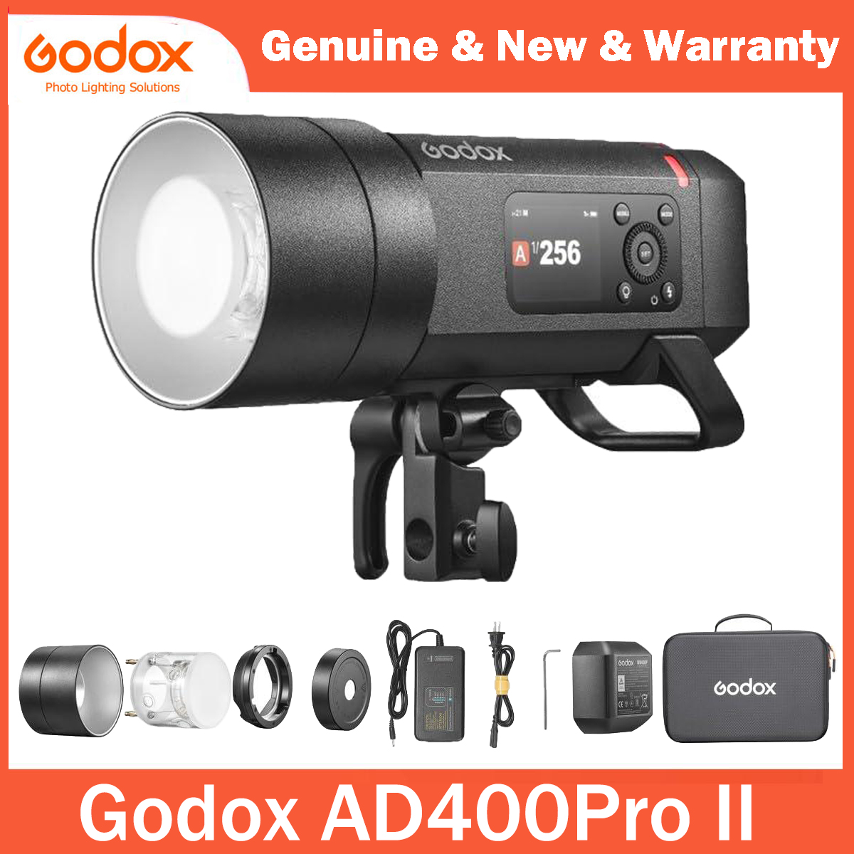 Godox AD400 Pro II AD400Pro II - Portable Strobe Monolight 评论和价格