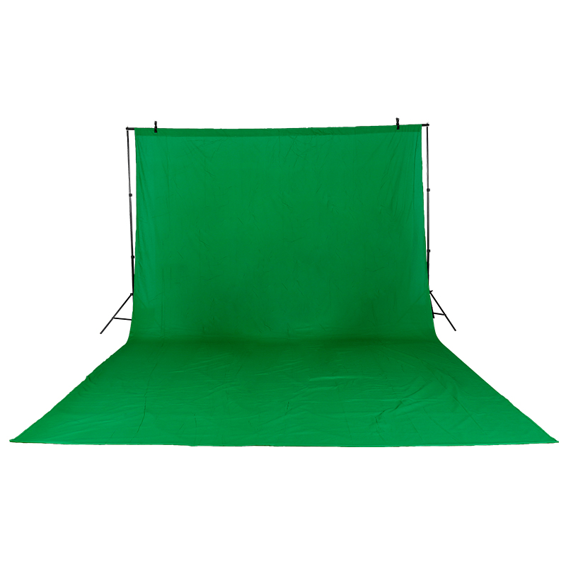 3m X 6m /9.8ftX19.6ft Cotton C - Photography Lighting Kit With Backdrop 评论和价格