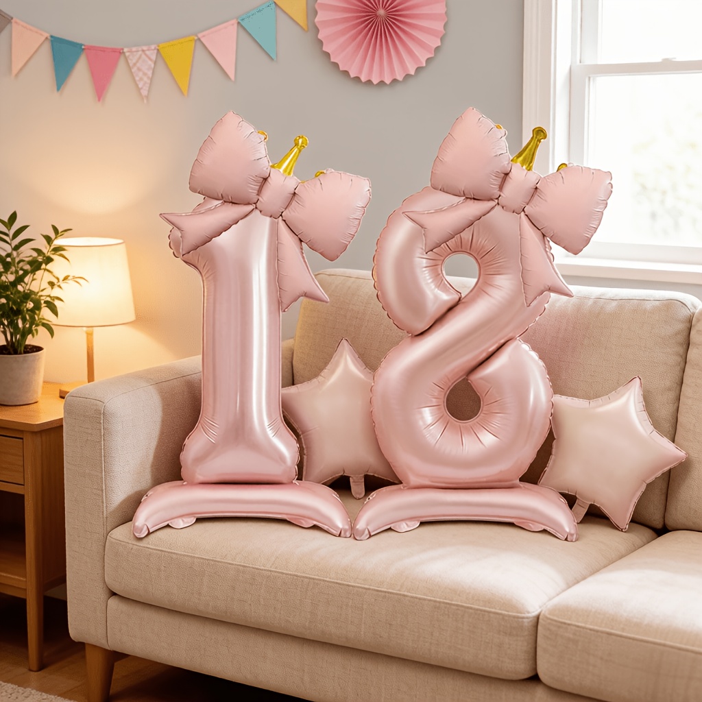 Light Luxury Pink 3D Balloons  - Photography Lighting For Products 评论和价格