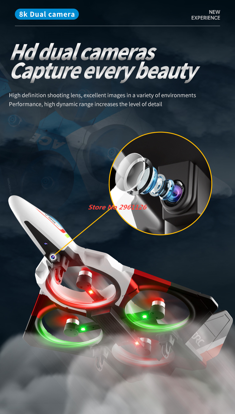 Mini Foam Drone 8K Dual Camera - Lighting In Photography For Beginners 评论和价格