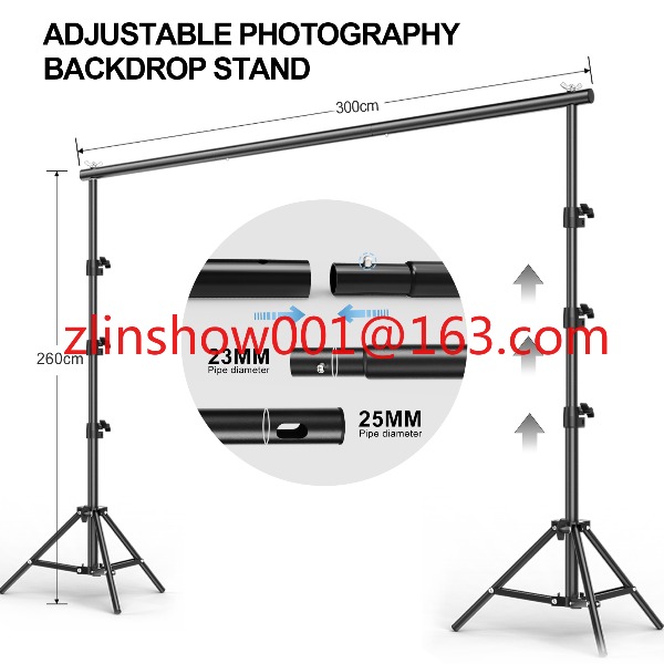 Photo Studio Equipment 2.6*3m/ - Photography Lighting Kit With Backdrop 评论和价格