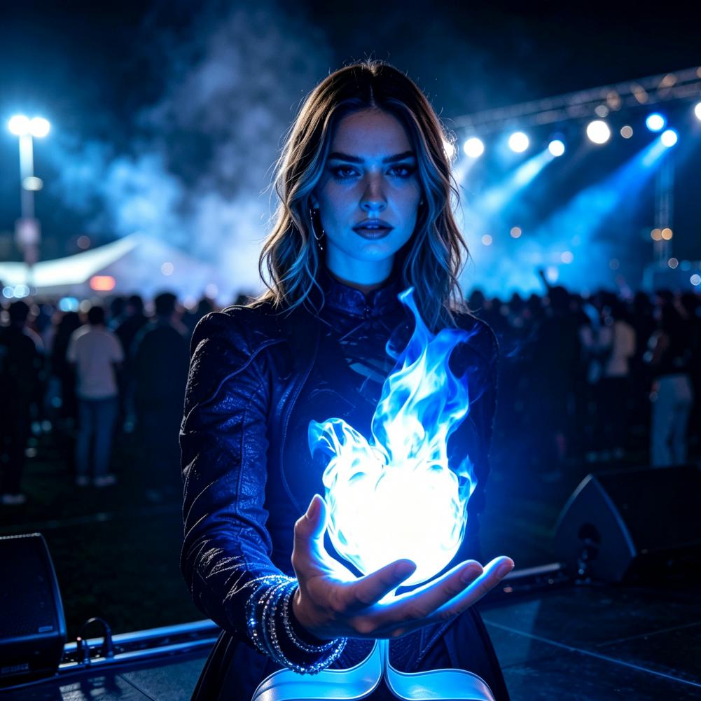 Glowing Flame Effect Toy Glowi - Lighting Effect In Photography 评论和价格