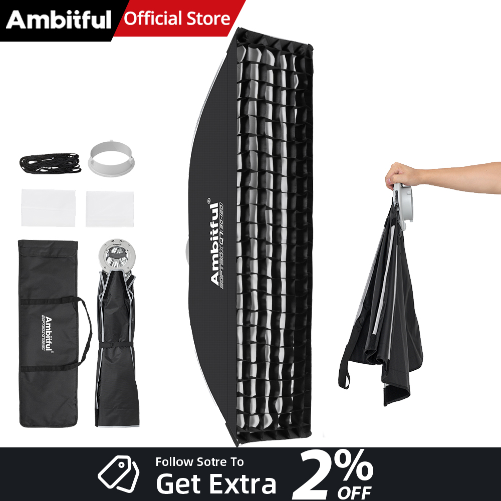 AMBITFUL Q7-II 30*120cm Bowens - Photography Lighting For Products 评论和价格