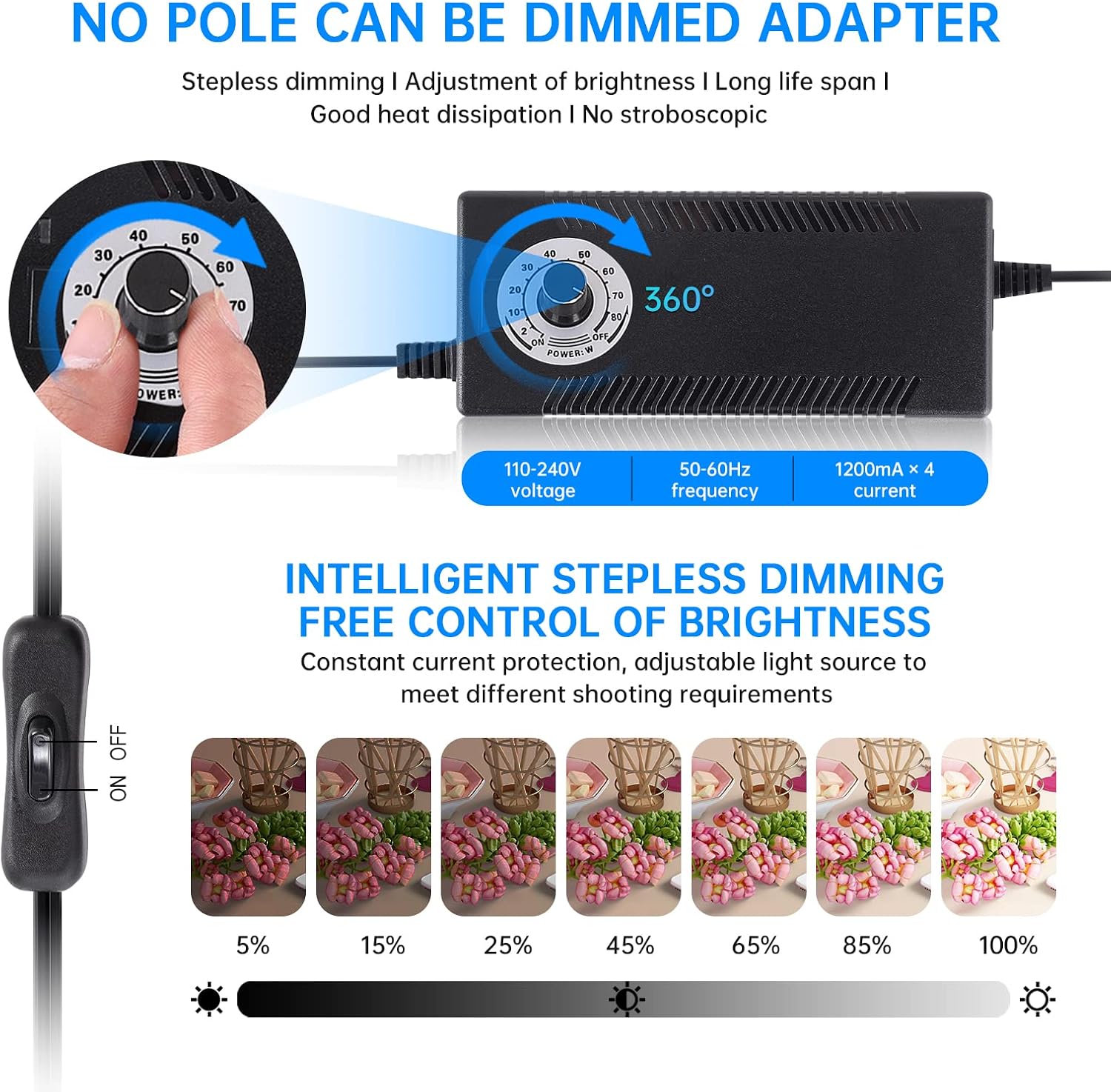 Dimmable LED Photo Studio Ligh - Photography Lighting For Products 评论和价格