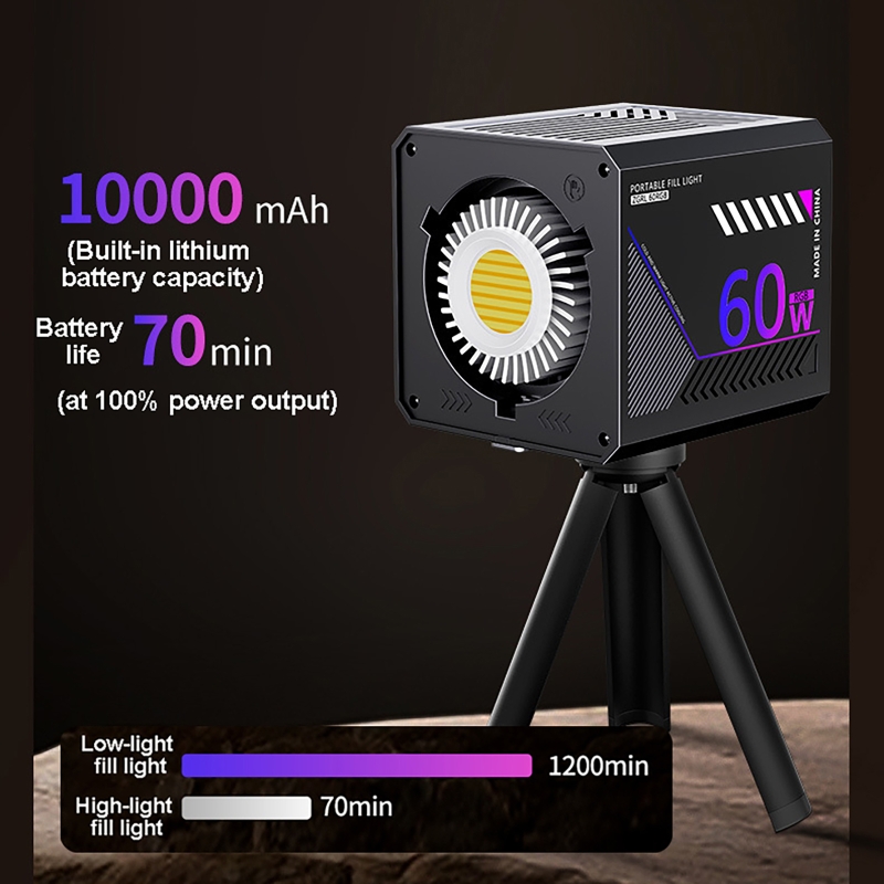 60W RGB Video Light Portable L - Photography Lighting For Products 评论和价格