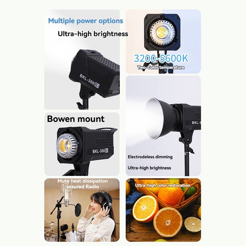 300W Bi LED Video Light, Conti - Lighting In Photography 评论和价格