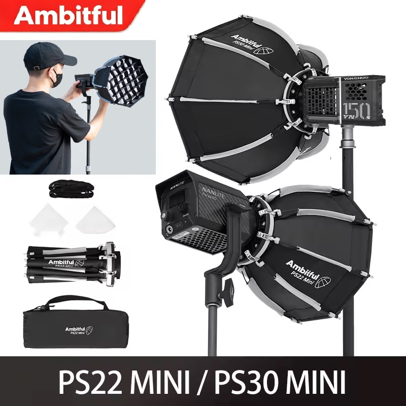 Ambitful PS22 PS30 Softbox Min - Photography And Videography Lighting 评论和价格