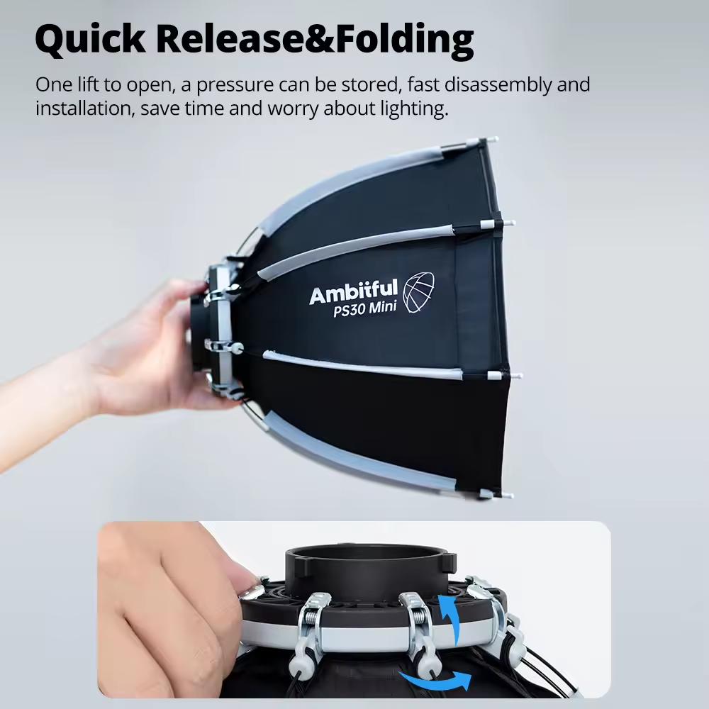 Ambitful PS22 PS30 Softbox Min - Photography And Videography Lighting 评论和价格