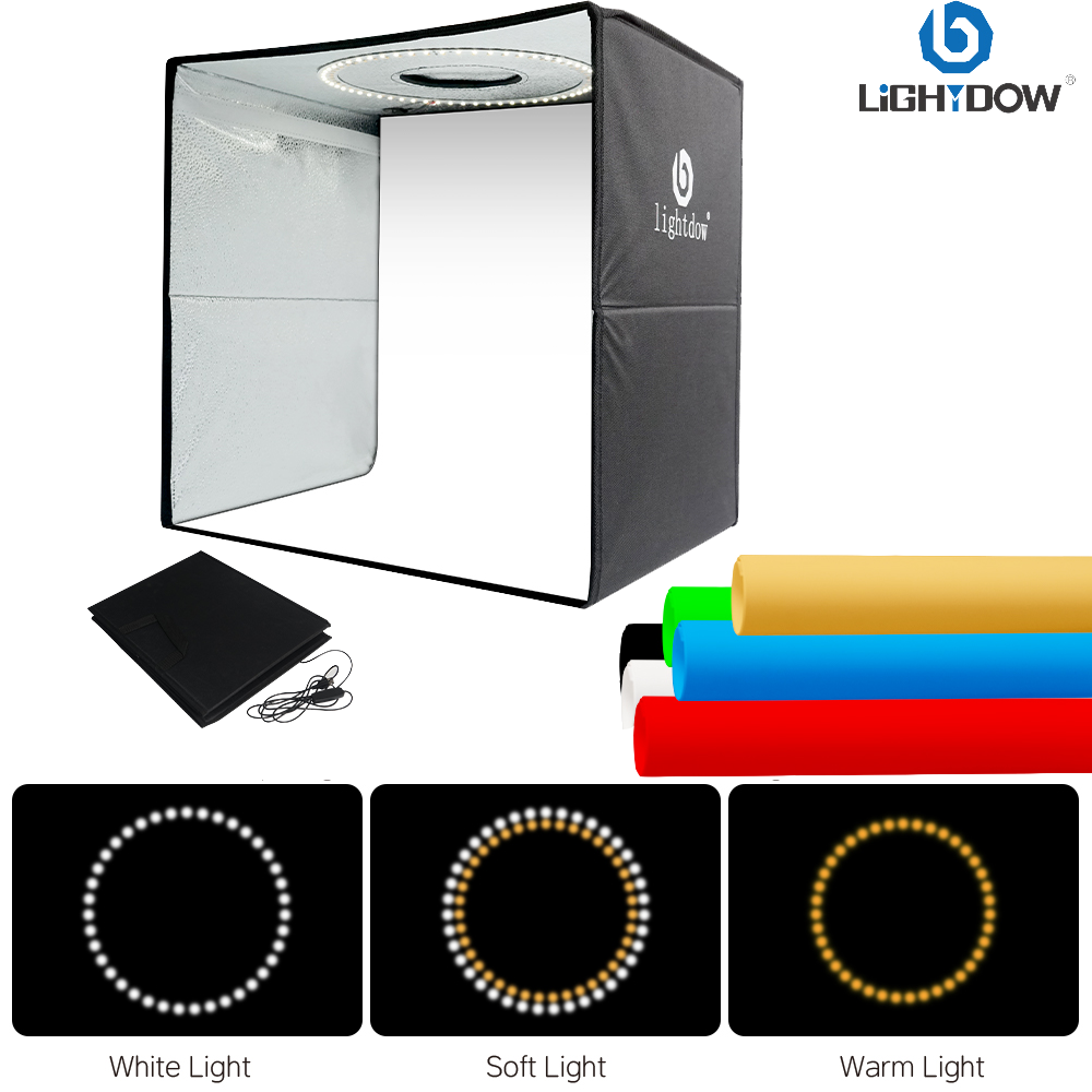 Lightdow Photo Studio Light Bo - Photography Lighting Kit With Backdrop 评论和价格