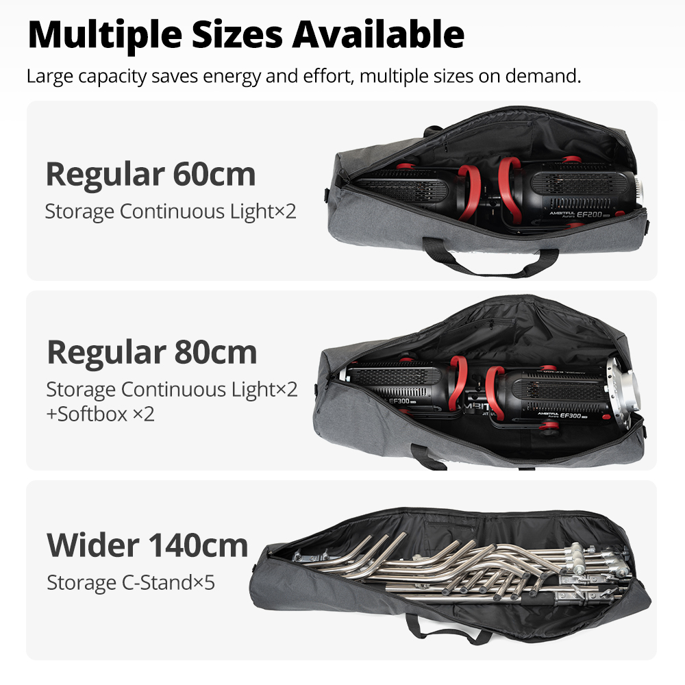 AMBITFUL TB PRO 50/60/70//80/9 - Photography Lighting Bag 评论和价格
